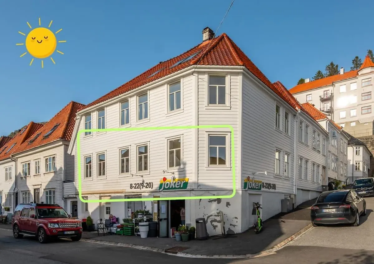 Dinbnb Apartments I Luxury Apartment Behind Bryggen I Renovated 2024 Μπέργκεν